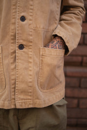 English Worker Jacket - BOX FIT - Sand