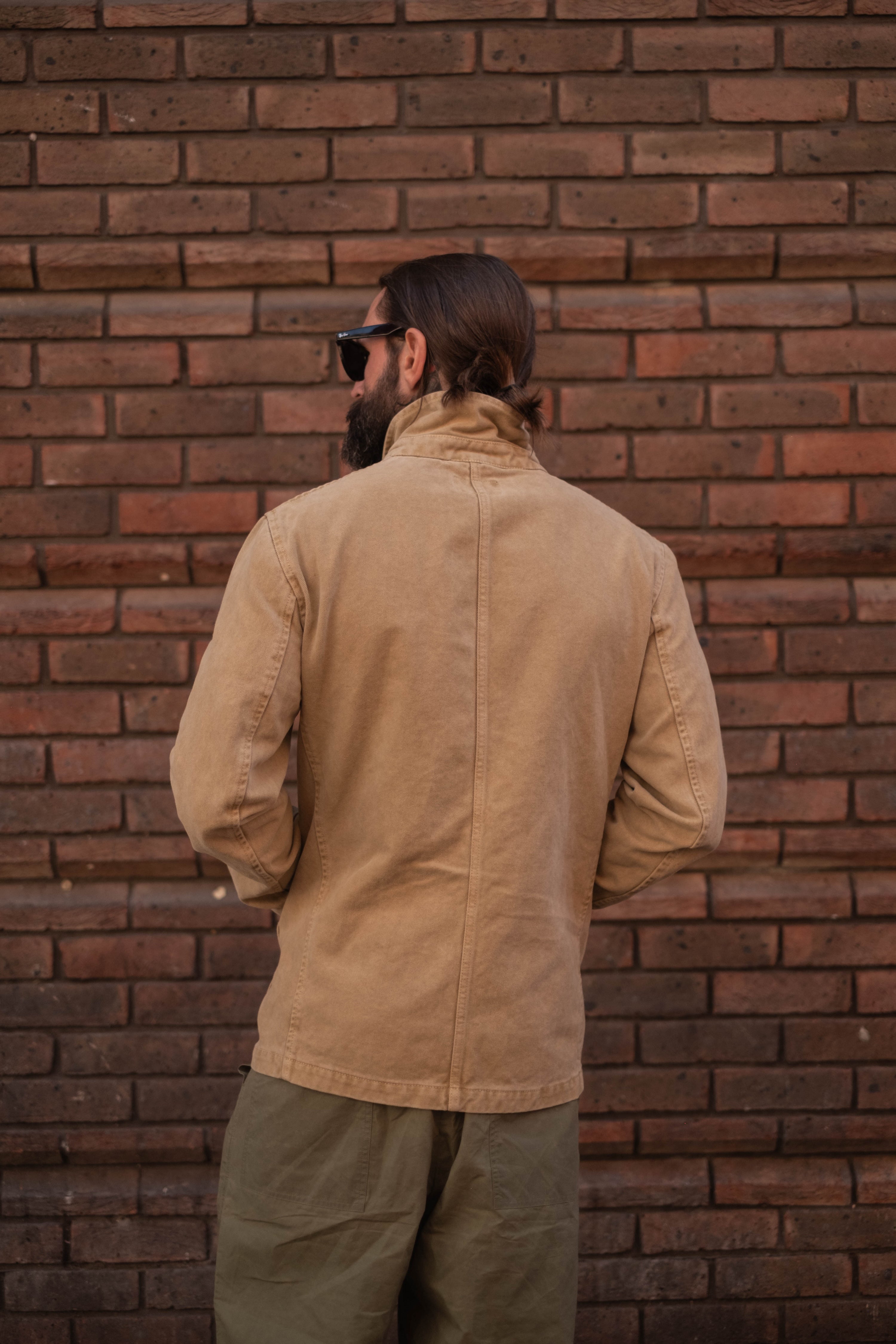 English Worker Jacket - BOX FIT - Sand