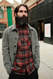 Bronson Shirt- Red Flannel Check