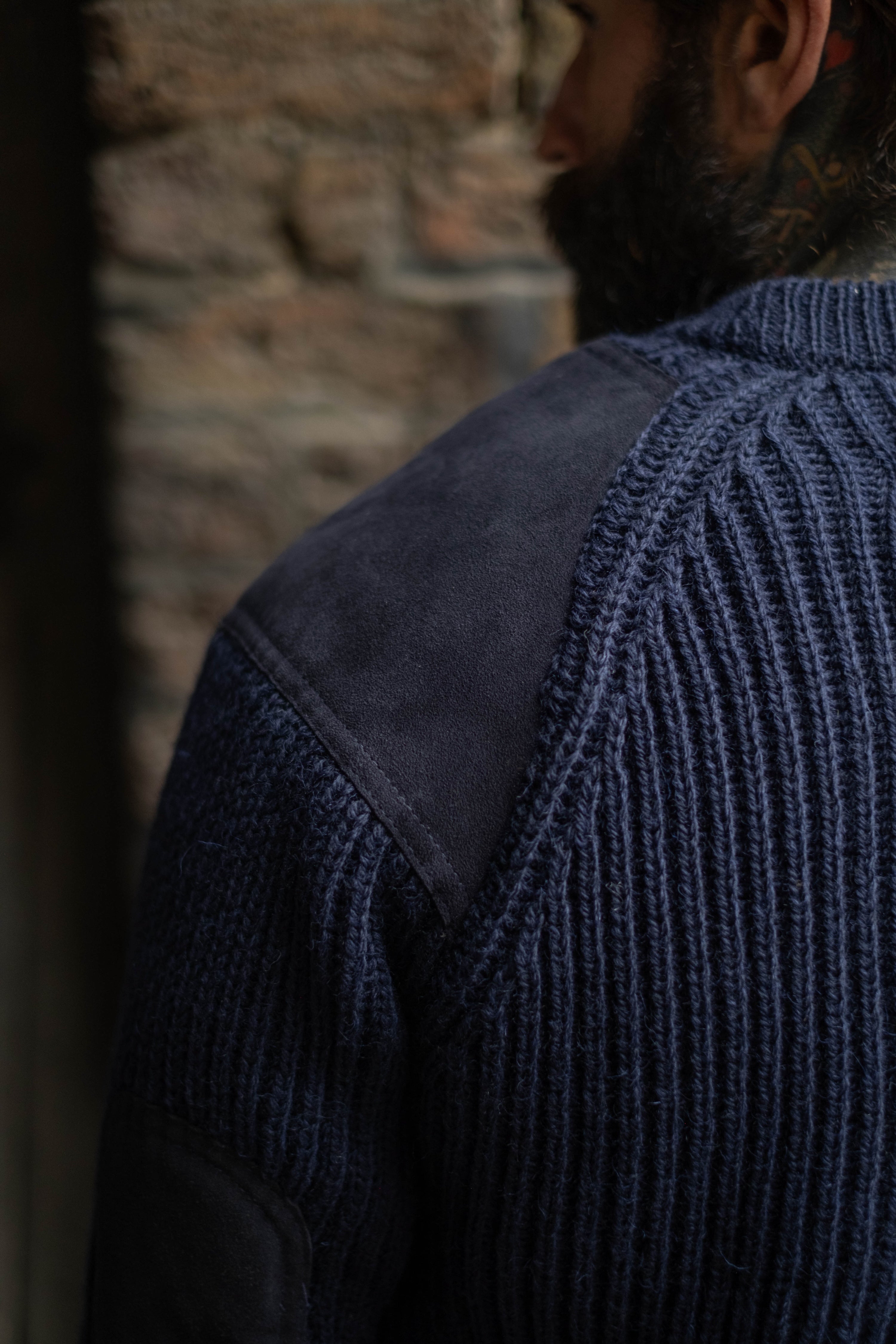 Shooters Sweater - Navy