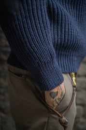 Shooters Sweater - Navy