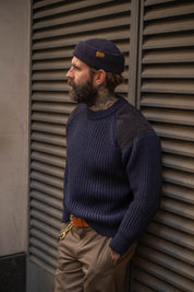 Shooters Sweater - Navy