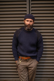 Shooters Sweater - Navy