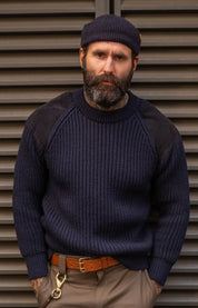 Shooters Sweater - Navy