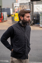 Stealth Zip Gilet - Bullet Cloth Black