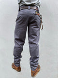 English Worker Trouser - Slate Grey Cotton Twill