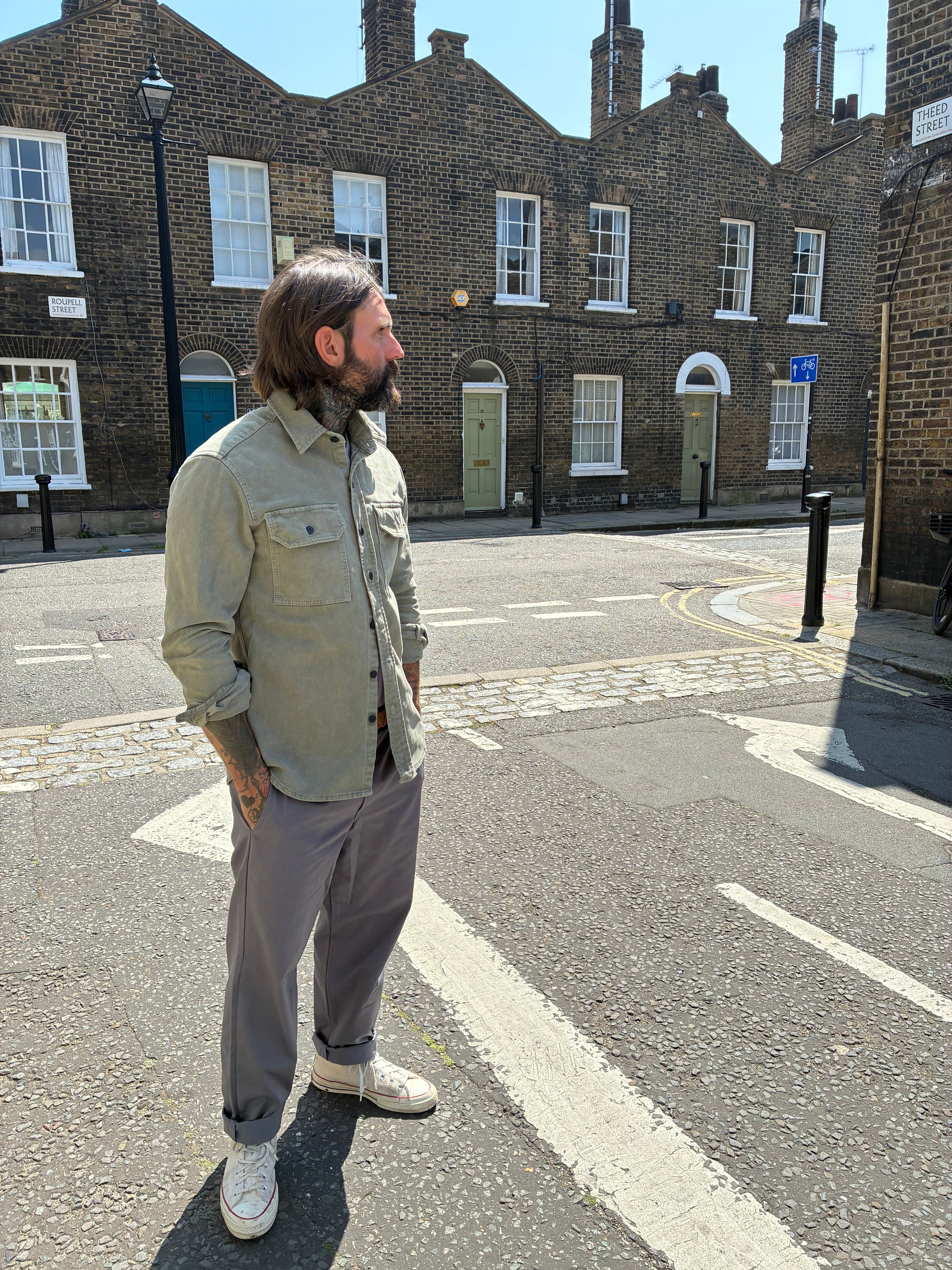 Assault Overshirt- Vintage Dye Putty