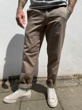 English Worker Trouser - Sand Cotton Twill