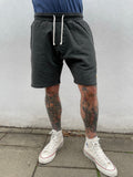 Zip Shorts - Washed Charcoal