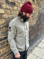 English Terrace Overshirt - Moleskin Olive