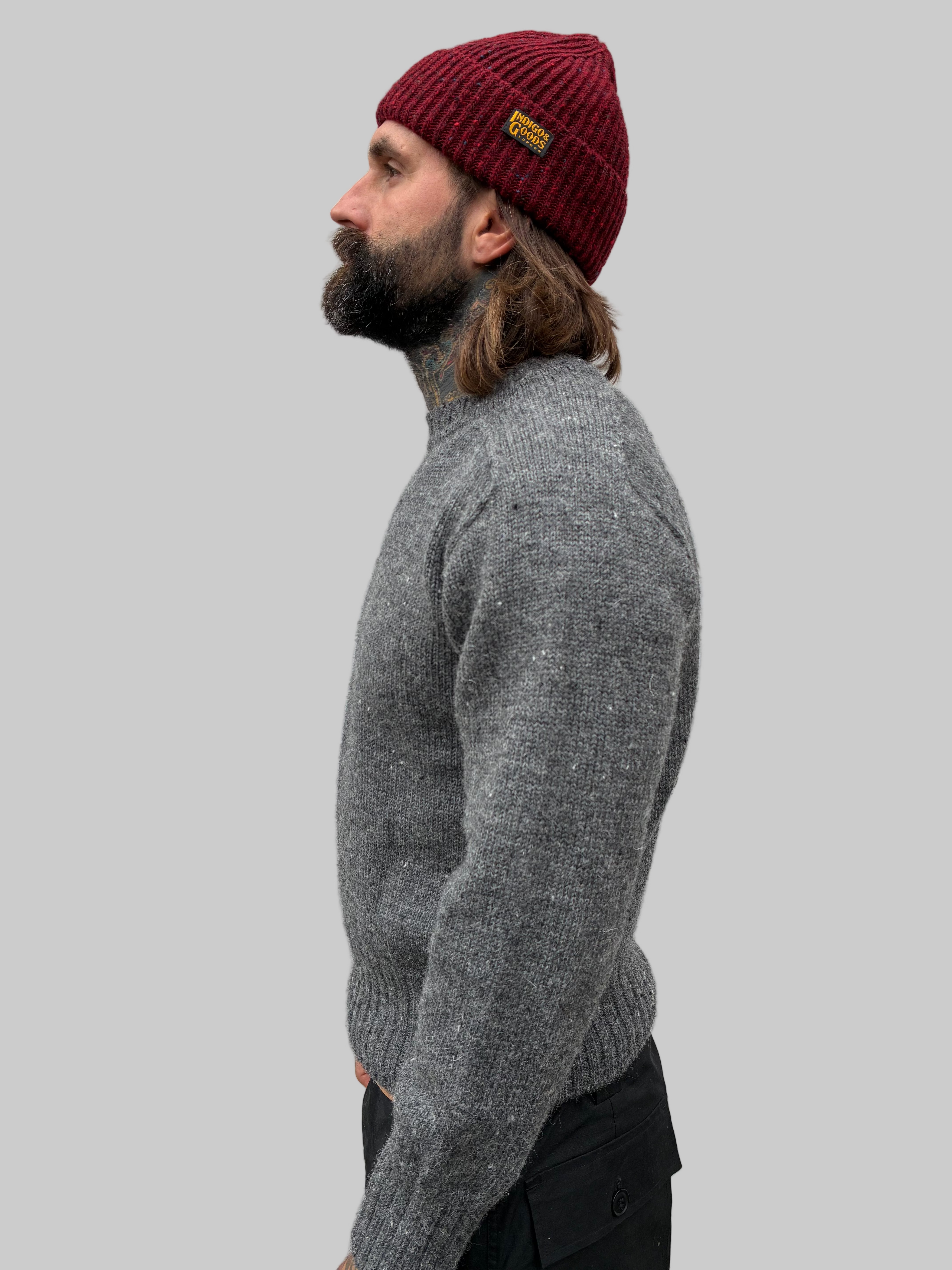Mountain Sweater - Grey Nepp