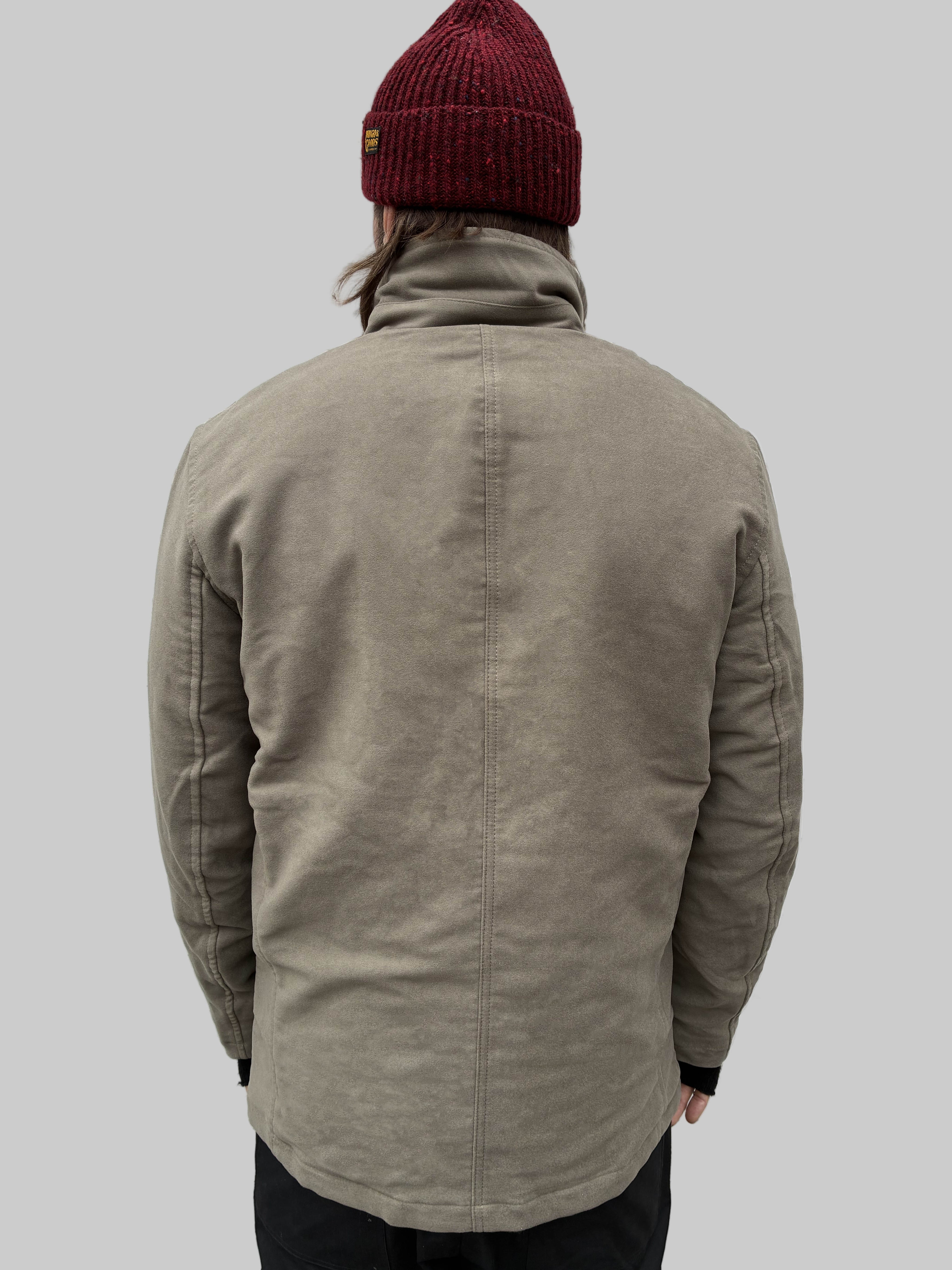English Worker Jacket - Moleskin OLIVE