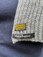 Chunky Wool Scarf - Grey