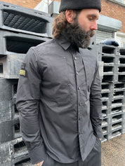 English Terrace Overshirt - Bullet Cloth Black