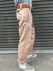 English Worker Trouser in Desert Khaki Cotton Twill