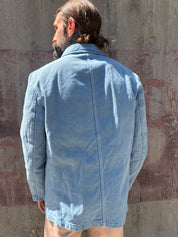 English Worker Jacket - BOX FIT - Faded Blue