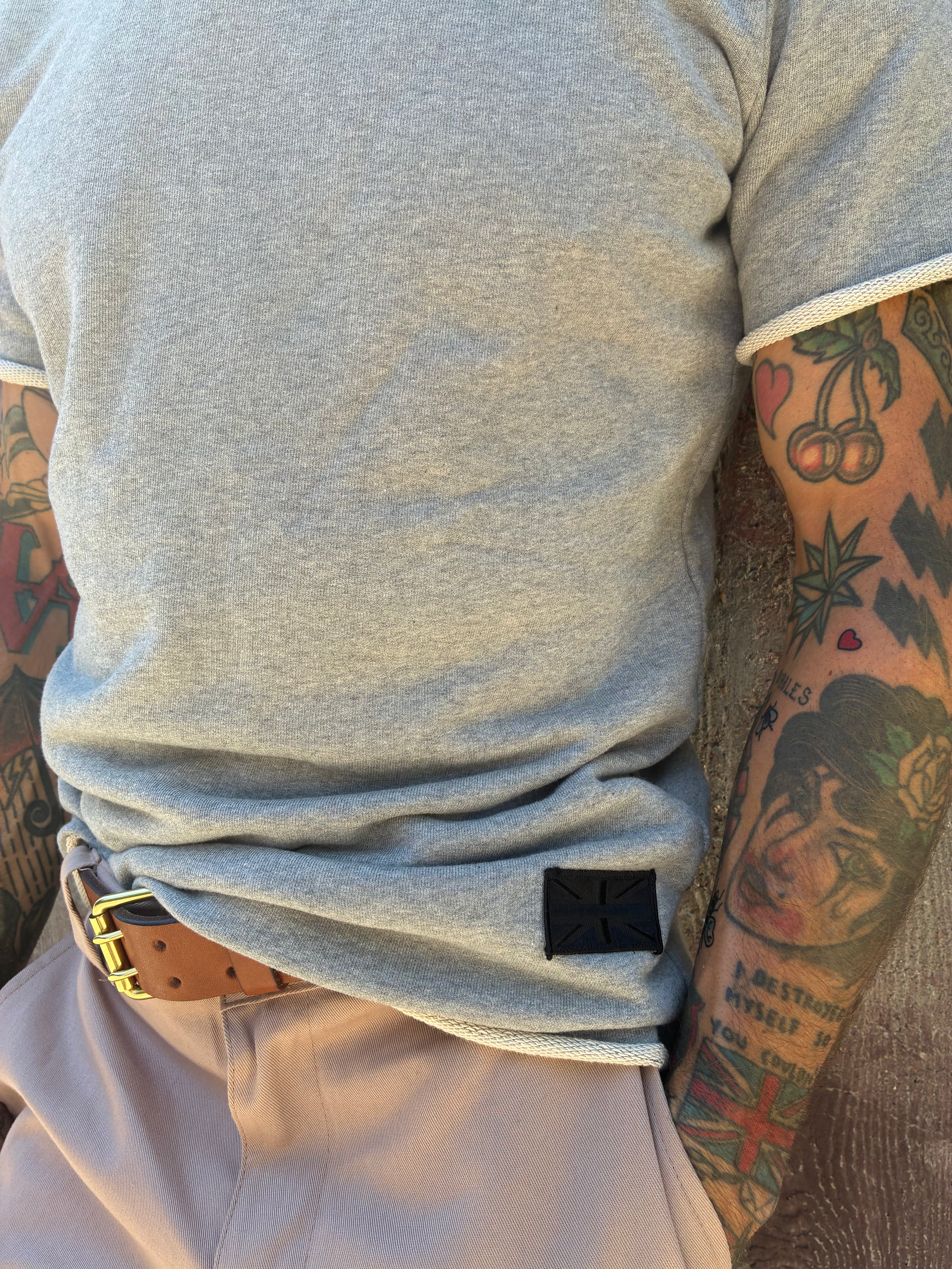 Scorpion Raw Tee - Grey Mix
