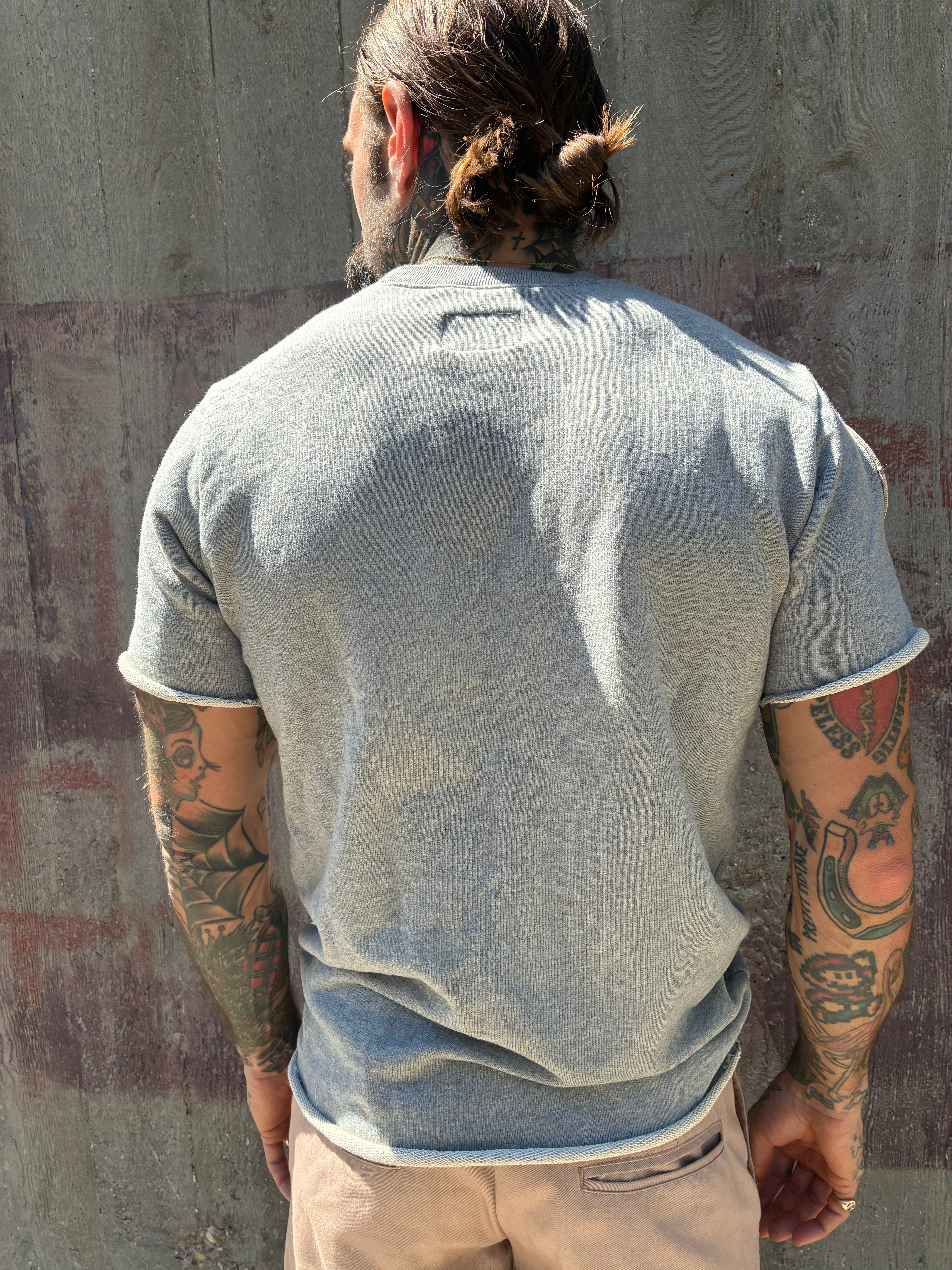 Scorpion Raw Tee - Grey Mix