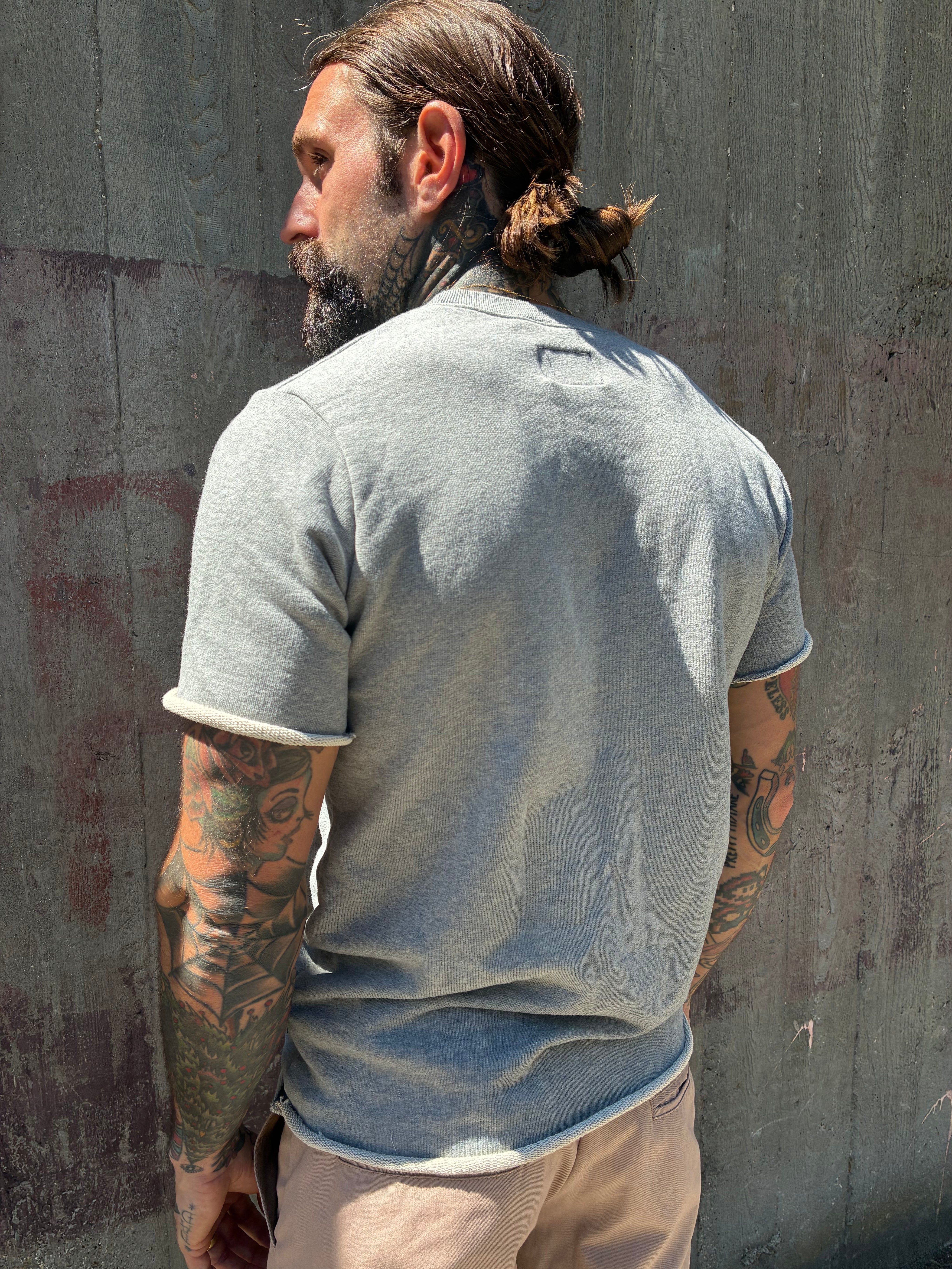 Scorpion Raw Tee - Grey Mix