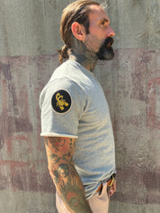 Scorpion Raw Tee - Grey Mix