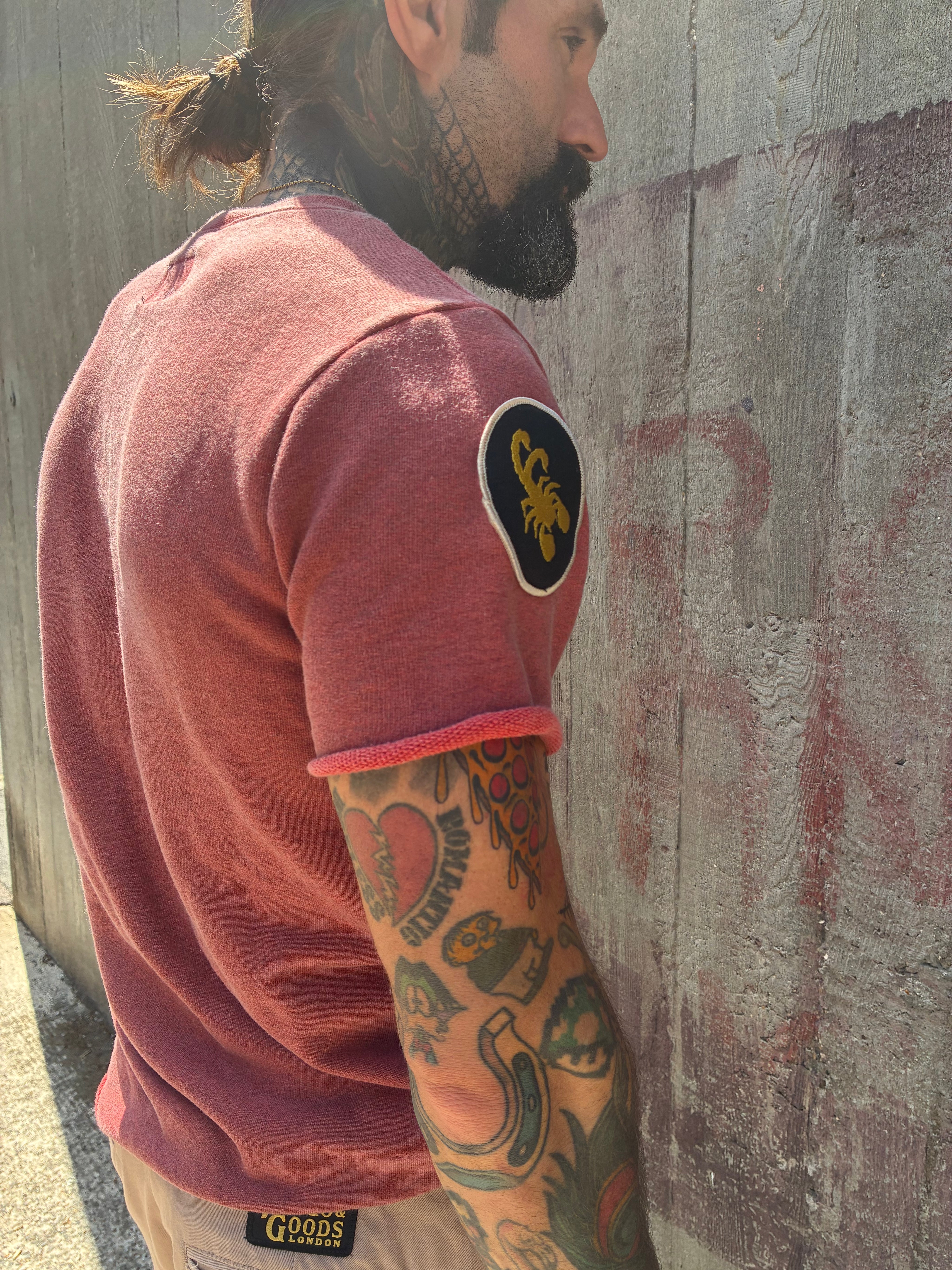 Scorpion Raw Tee - Red Mix
