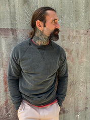 English Sweatshirt - Washed Charcoal