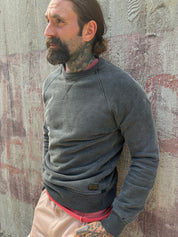 English Sweatshirt - Washed Charcoal