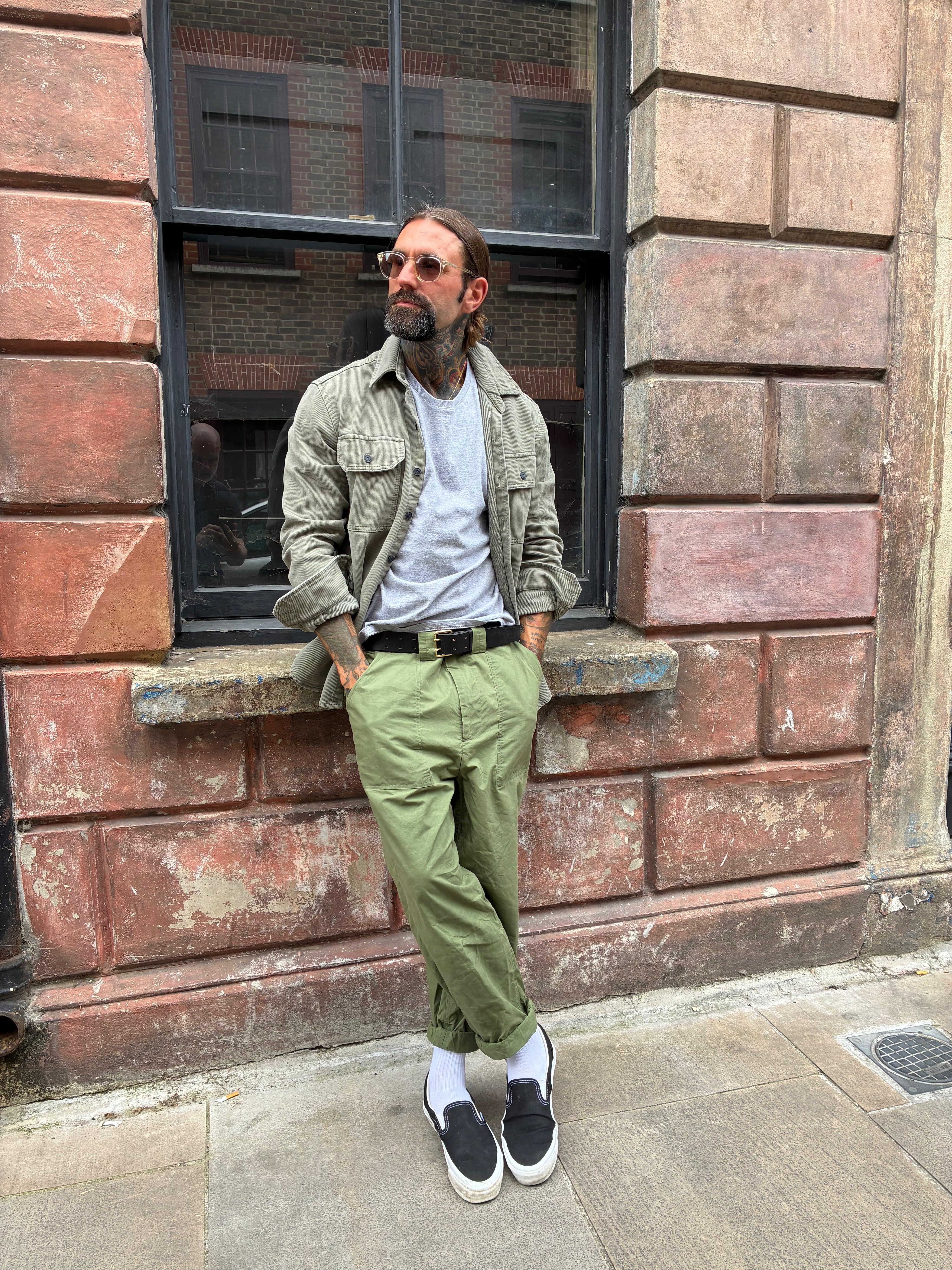 Assault Overshirt- Vintage Dye Putty
