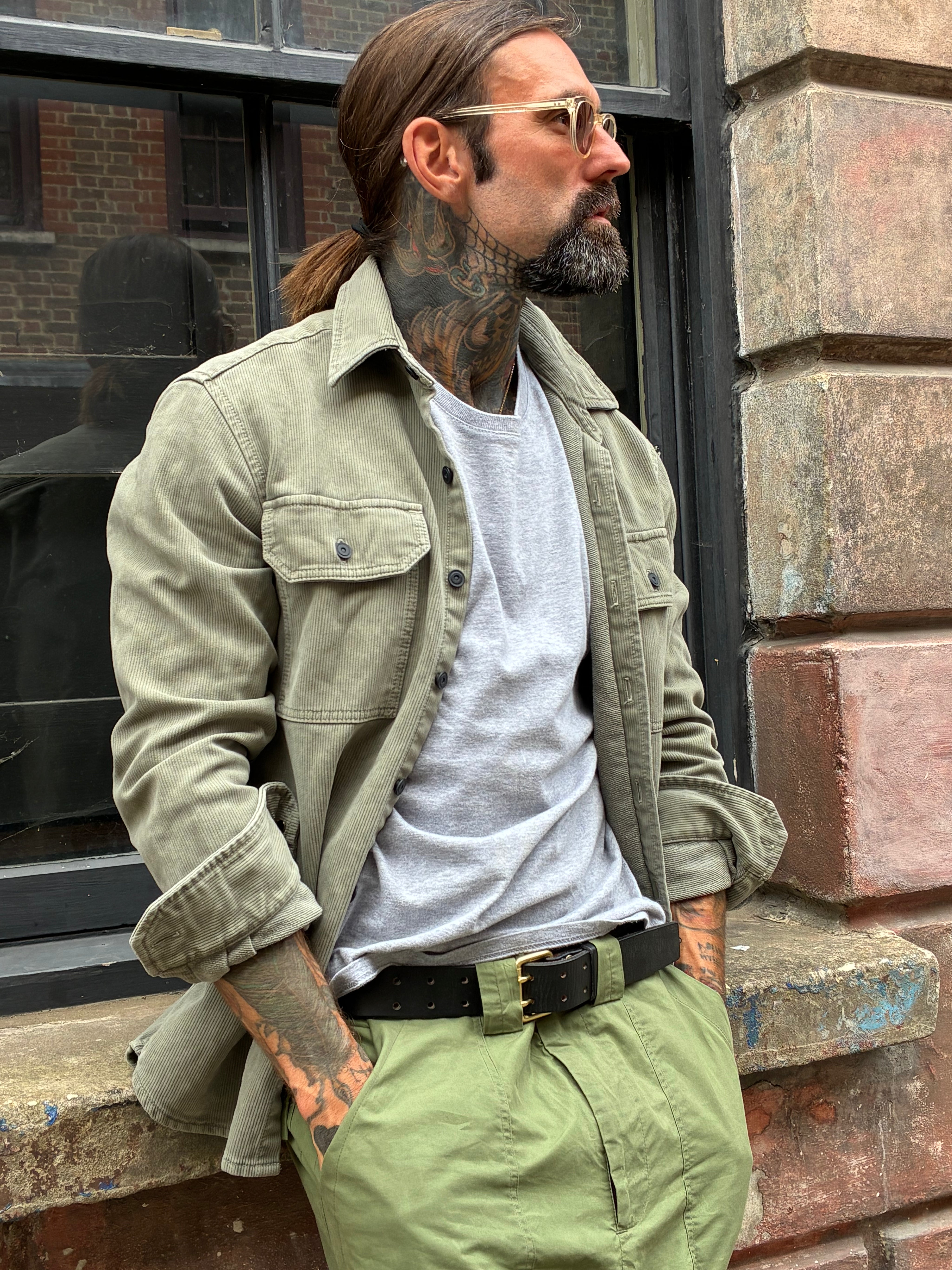 Assault Overshirt- Vintage Dye Putty