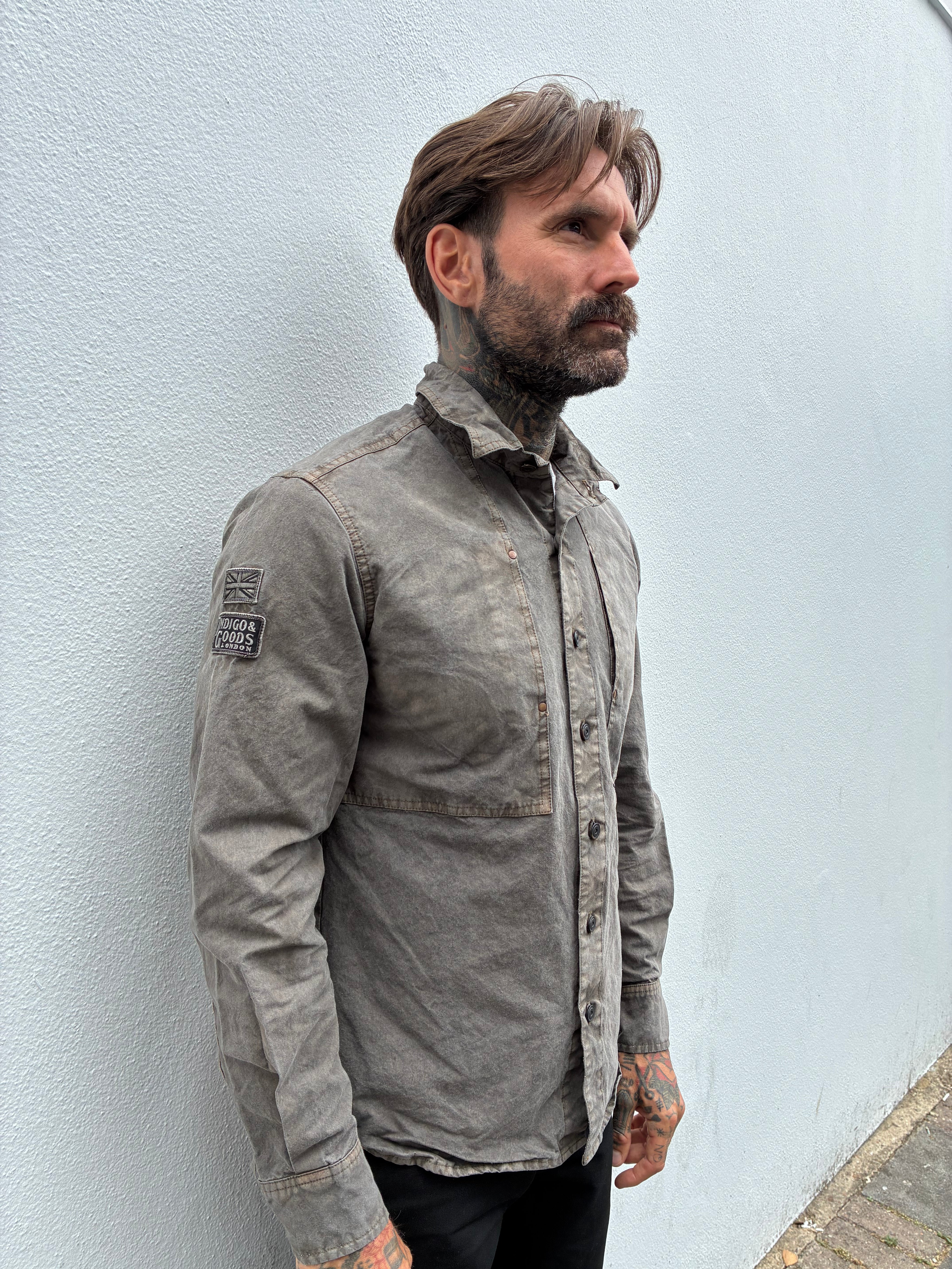 English Terrace Overshirt - Eclipse