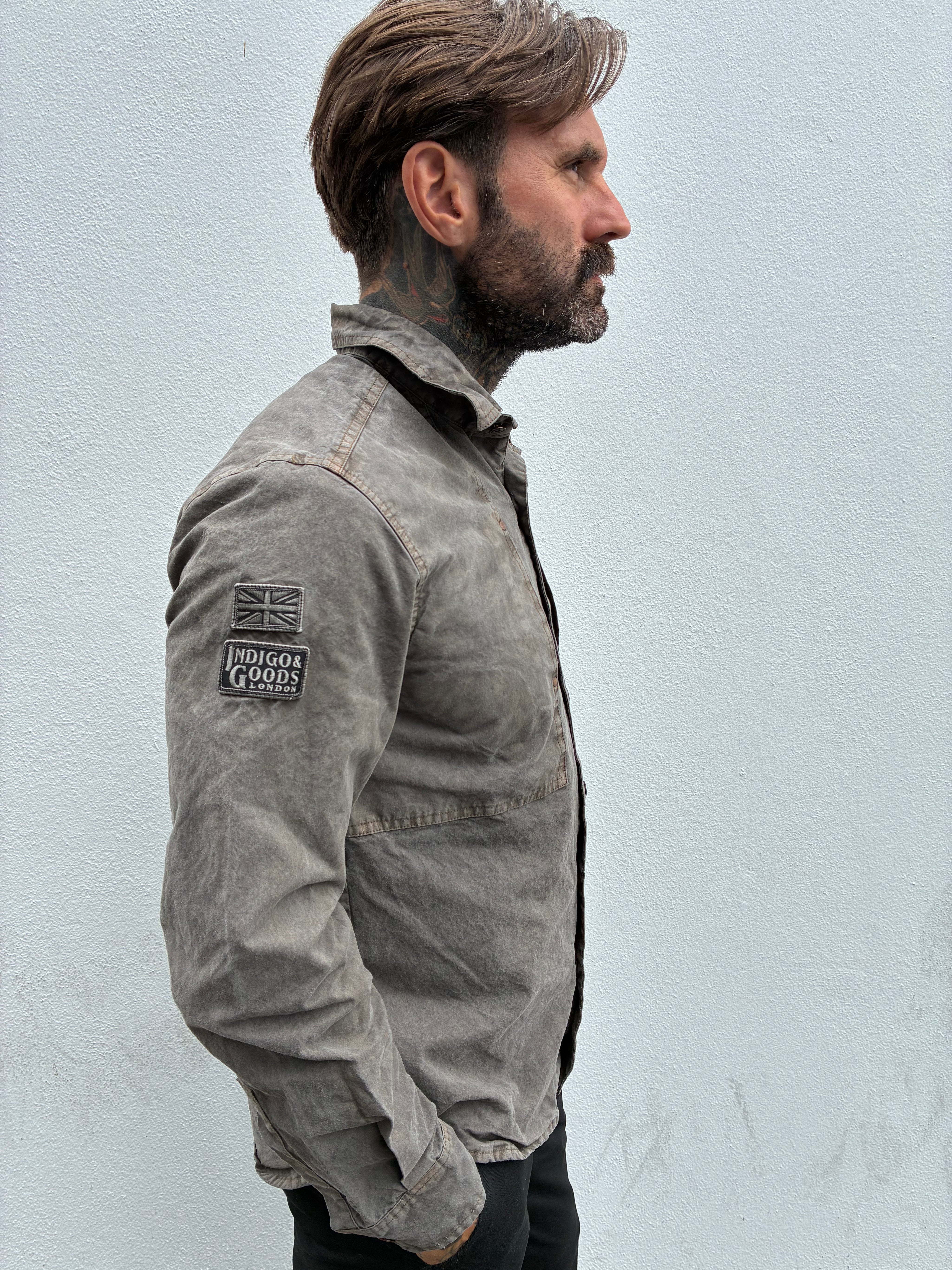 English Terrace Overshirt - Eclipse