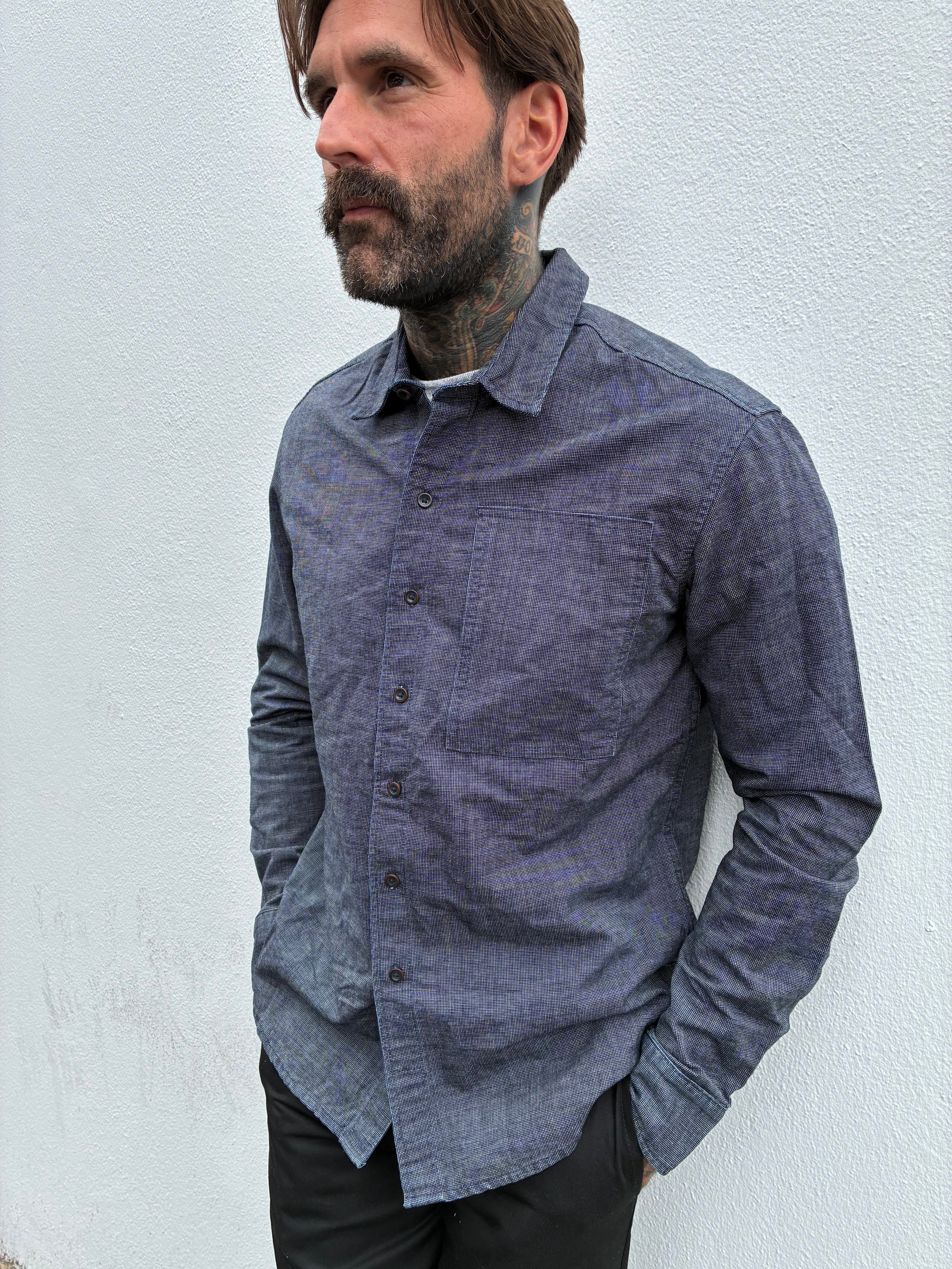 Supply Pocket Shirt- Indigo