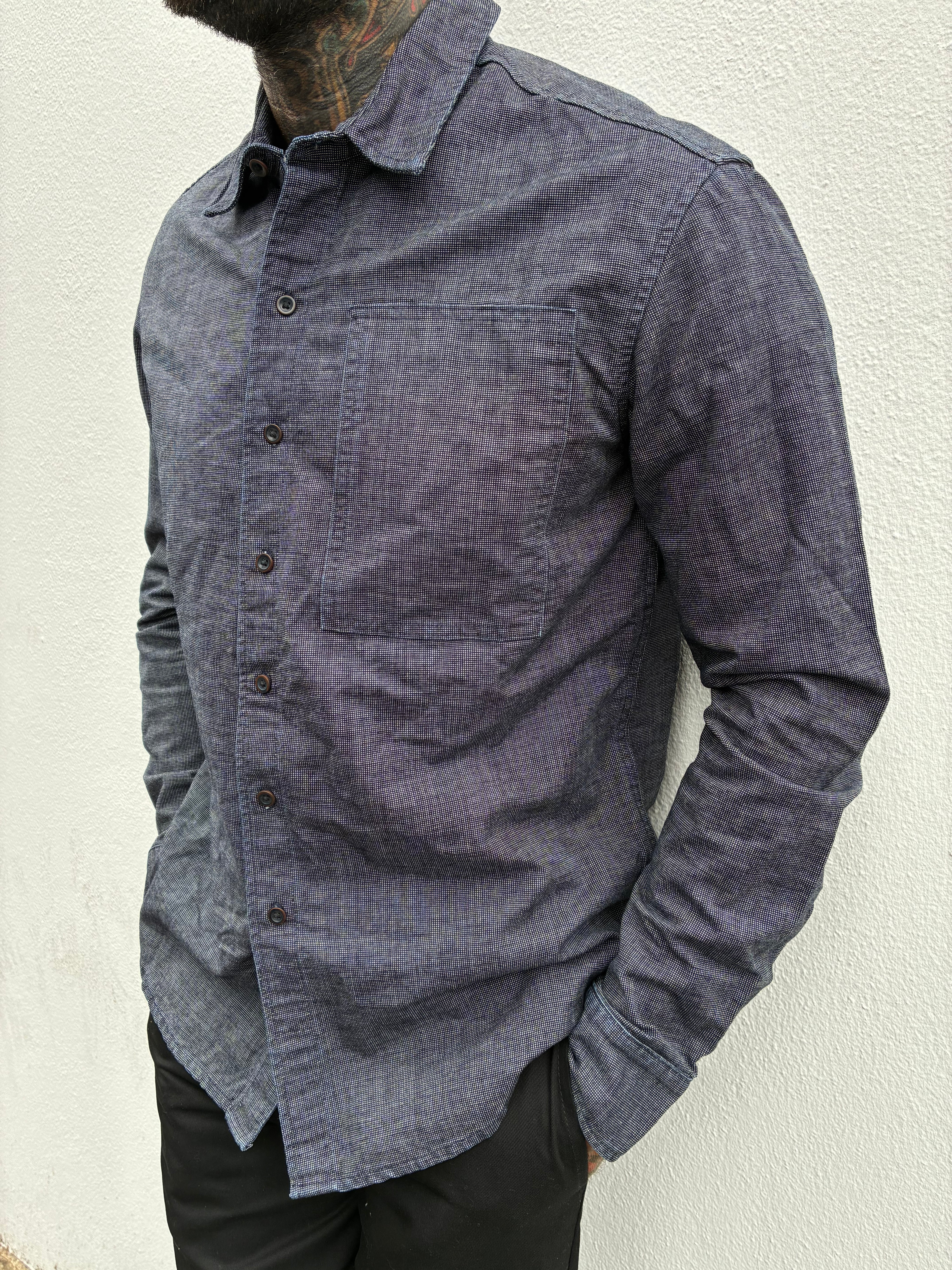 Supply Pocket Shirt- Indigo