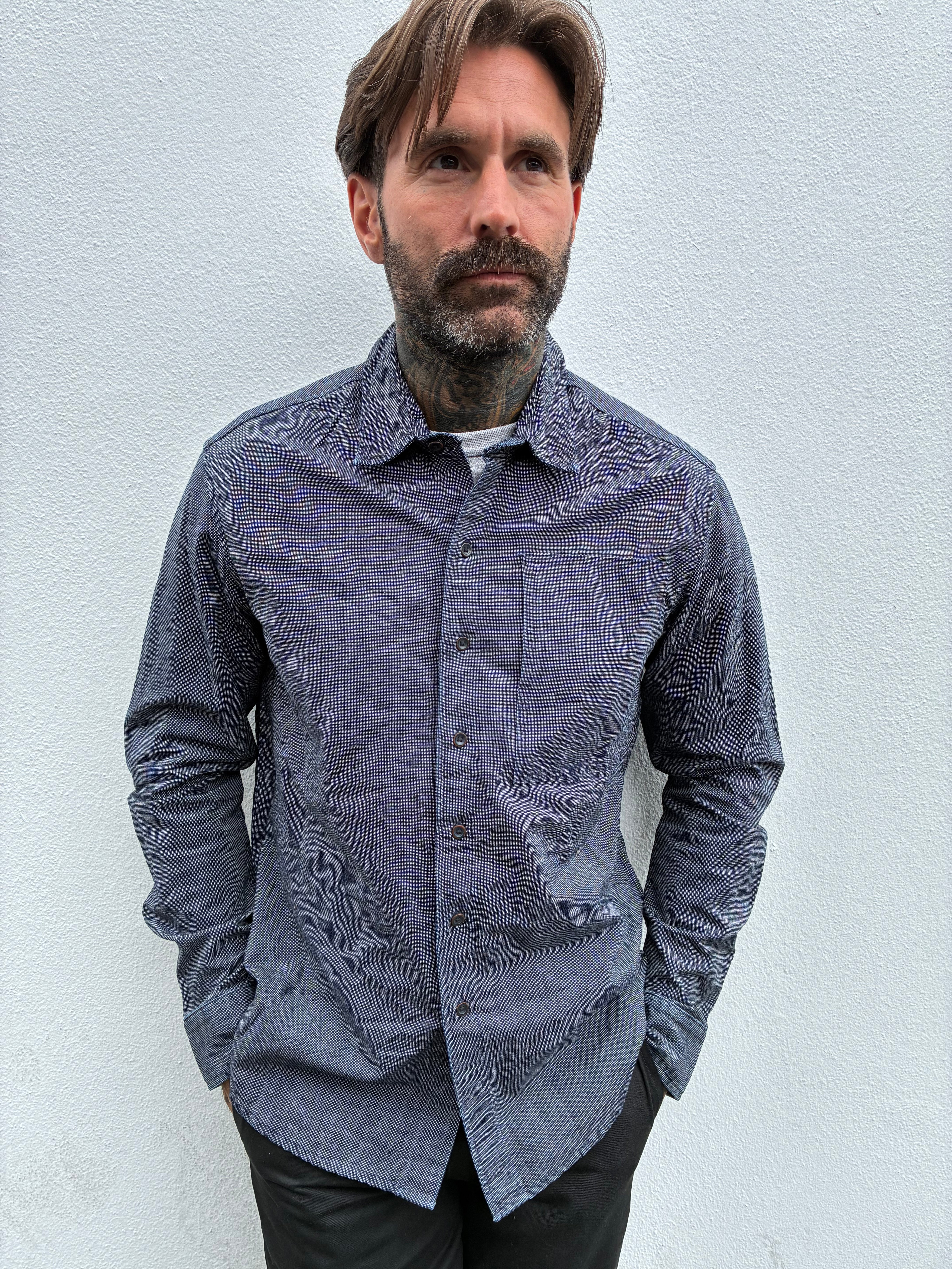Supply Pocket Shirt- Indigo