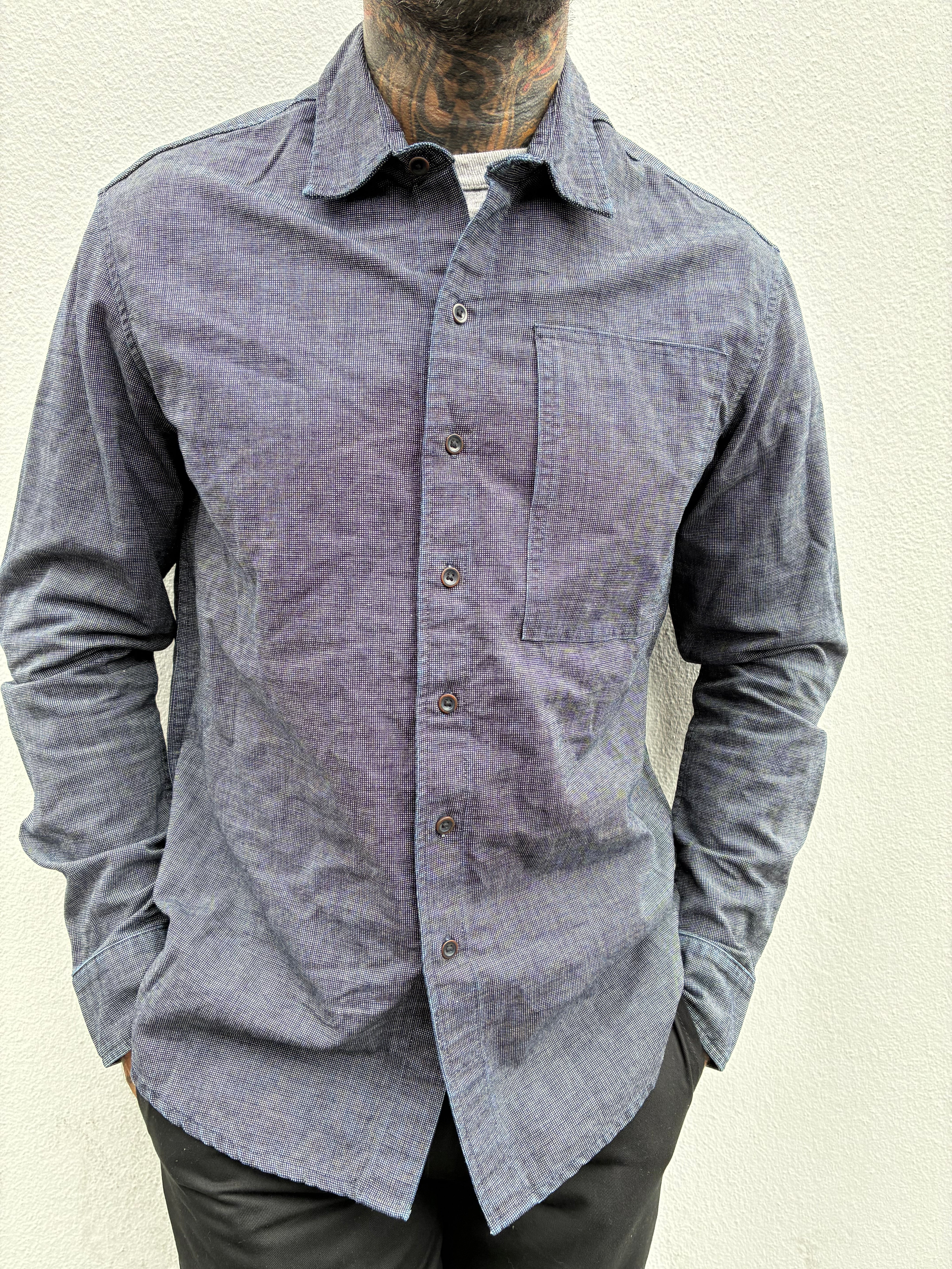 Supply Pocket Shirt- Indigo