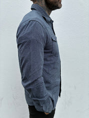 Western Shirt - Indigo Twist