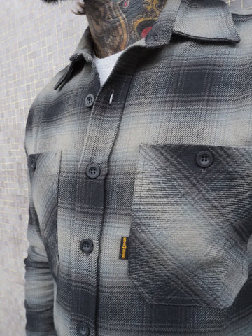 Bronson Shirt- Green Flannel Check