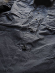 English Terrace Overshirt - HEAVY WEATHERED COTTON - Slate Grey