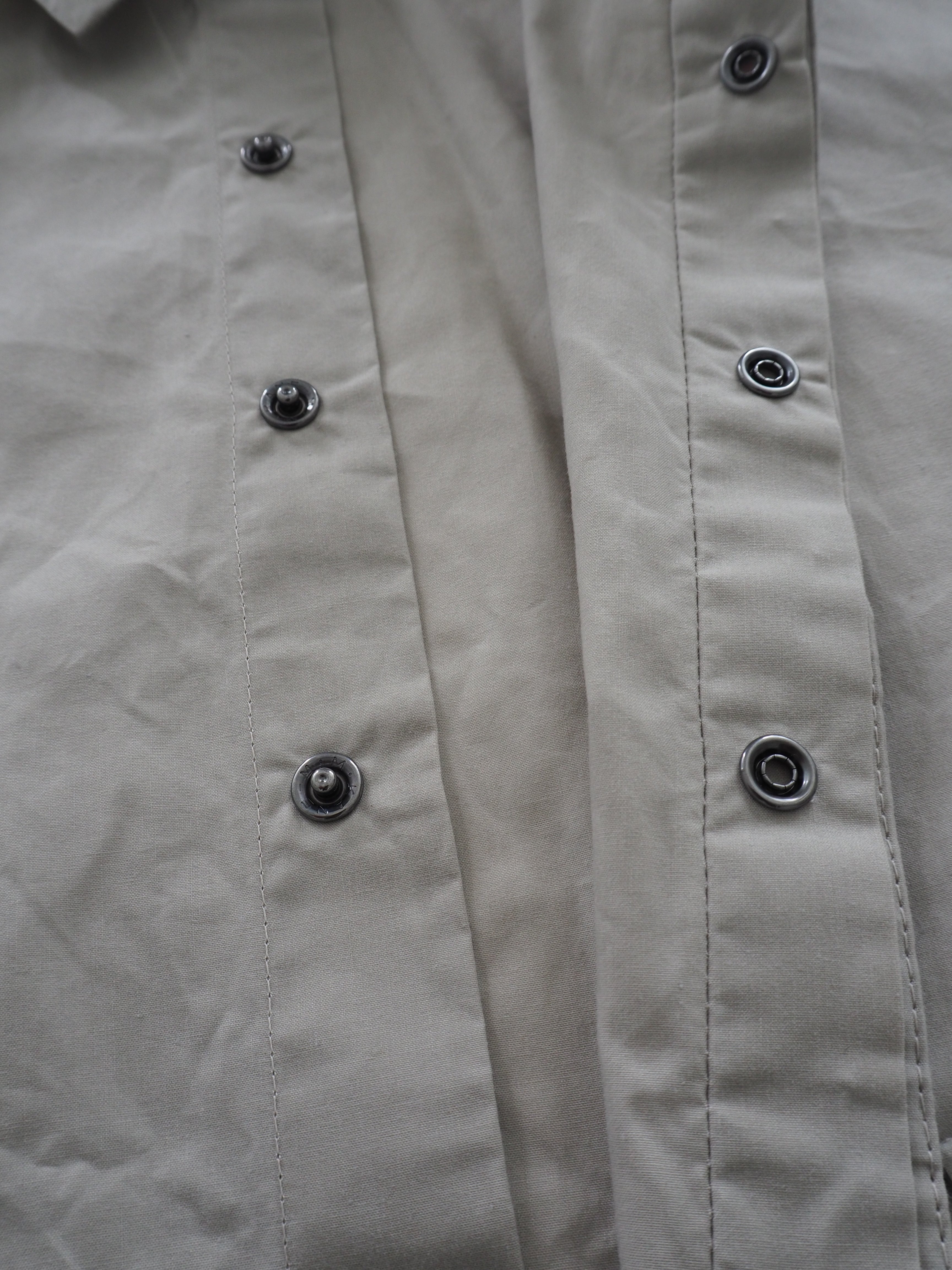 Drop Pocket Shirt - Weathered Cotton - Lt. Stone