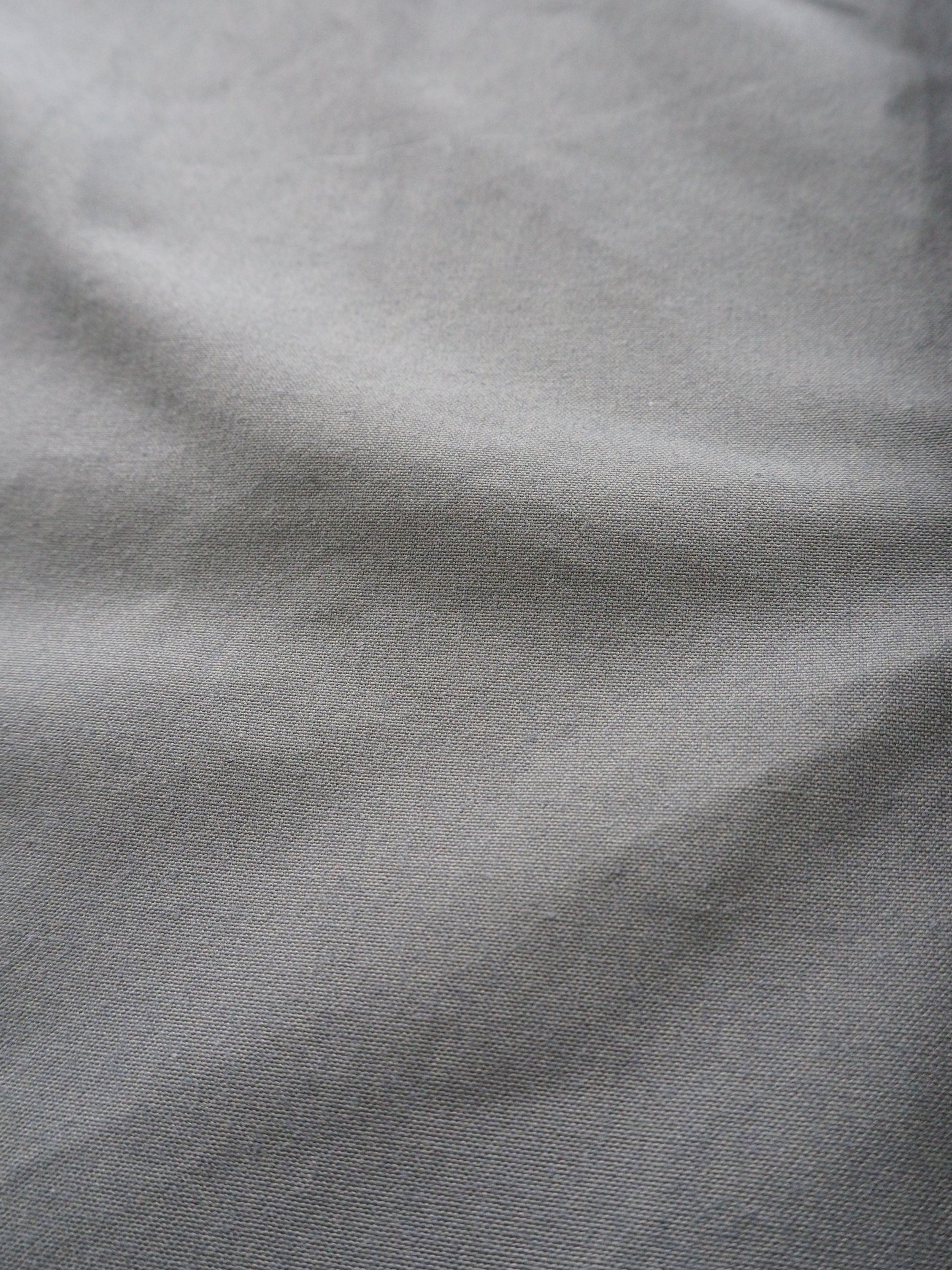 Drop Pocket Shirt - MidWeight Cotton - Slate Grey