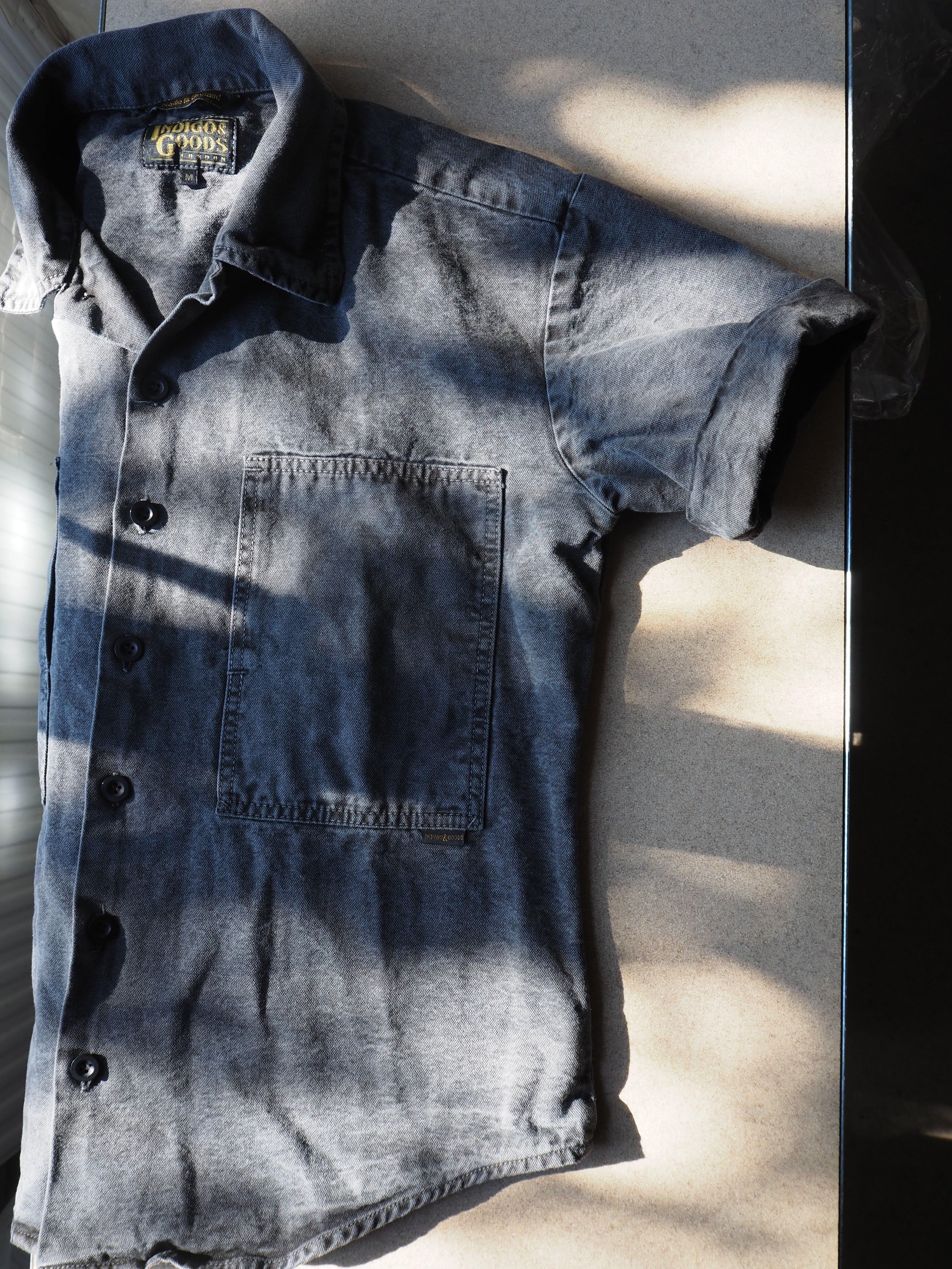 Supply Shirt - Vintage Dye Charcoal