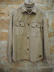 Assault Overshirt- Age Dye Sand