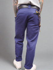 English Worker Trouser - Navy Cotton Twill