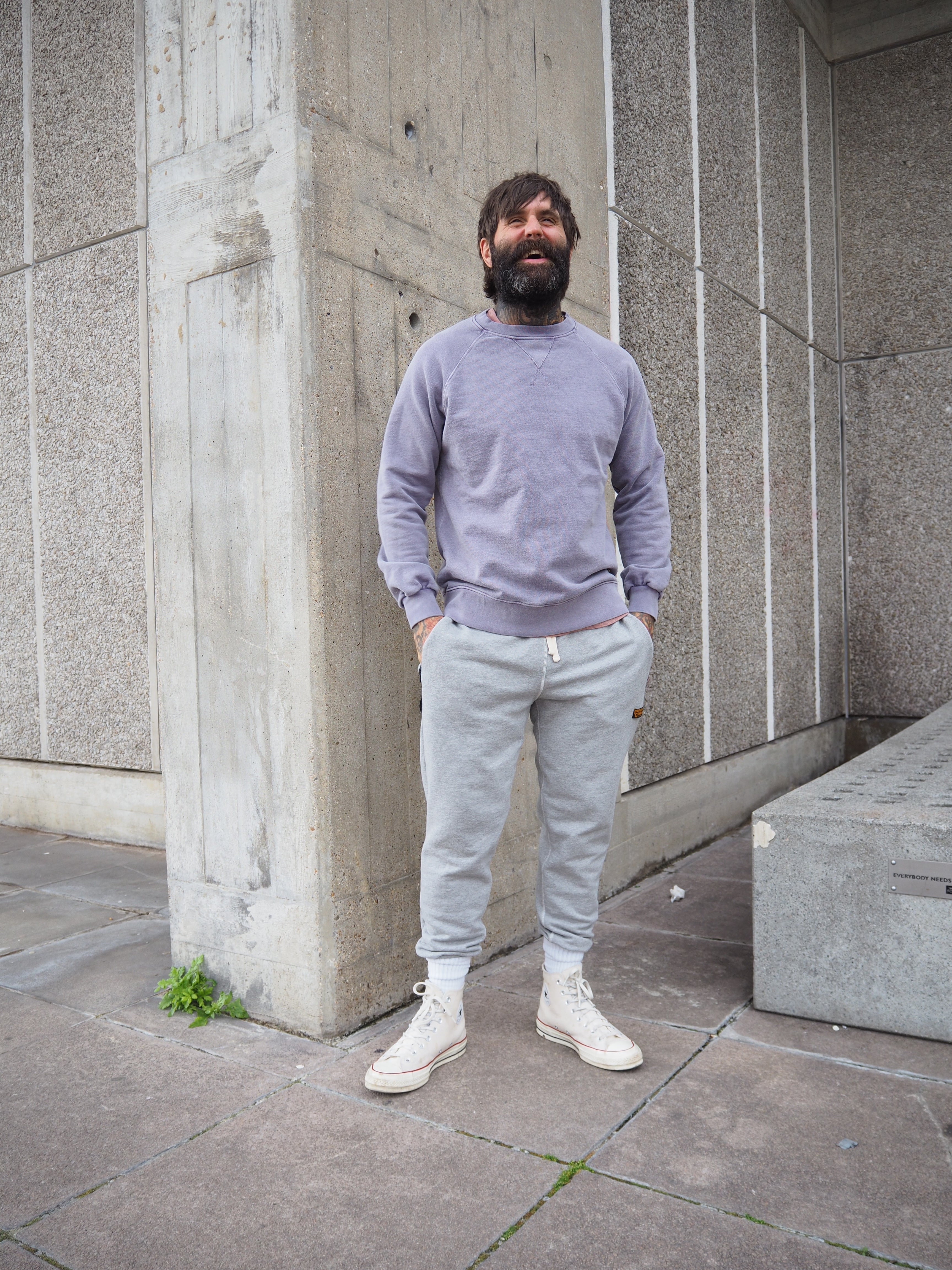 English Sweatshirt - Blueberry Fade