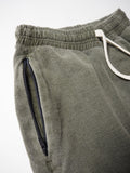 Zip Shorts - Washed Olive