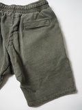 Zip Shorts - Washed Olive