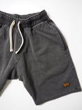 Zip Shorts - Washed Charcoal