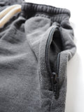 Zip Shorts - Washed Charcoal