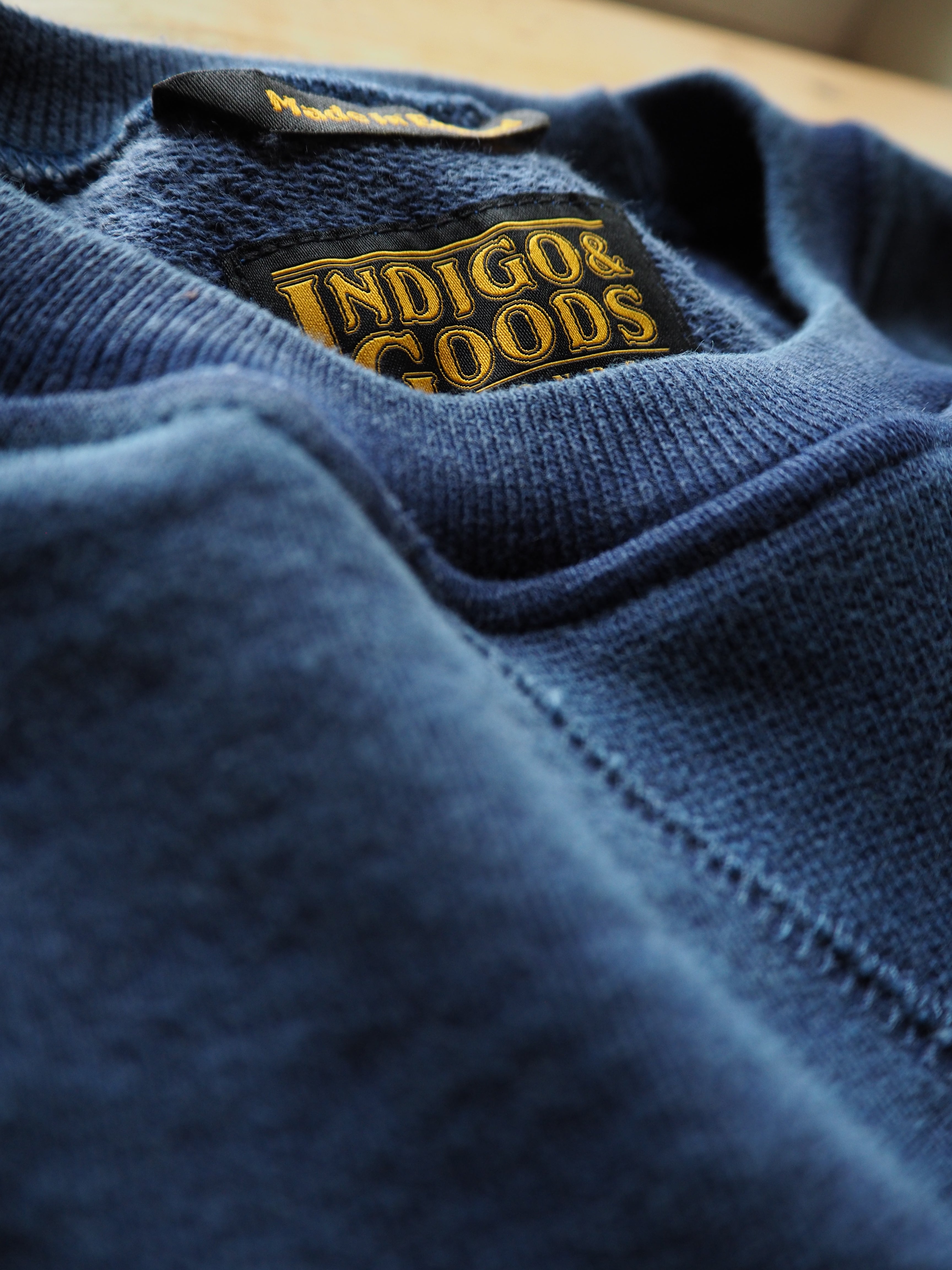 English Sweatshirt - Washed Blue