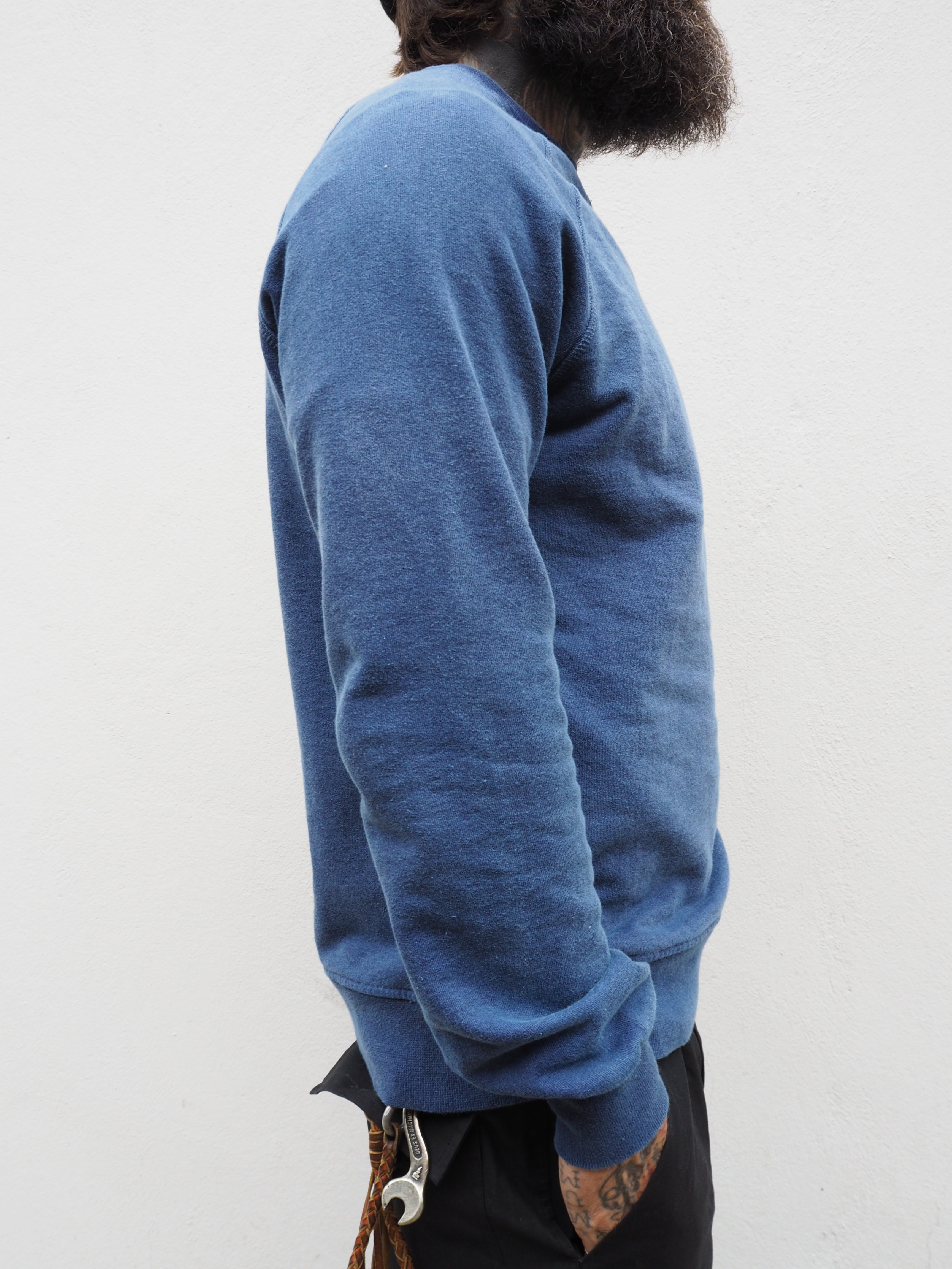 English Sweatshirt - Washed Blue